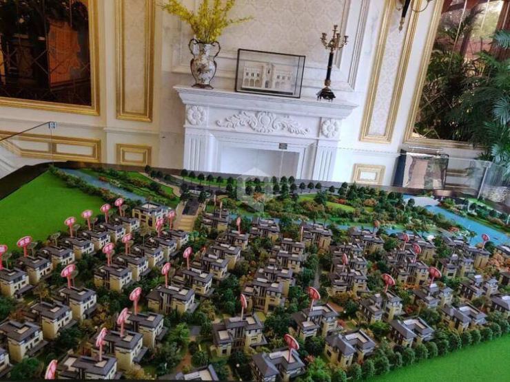 山语墅城市罕见的漫坡洋房,火热预约中!