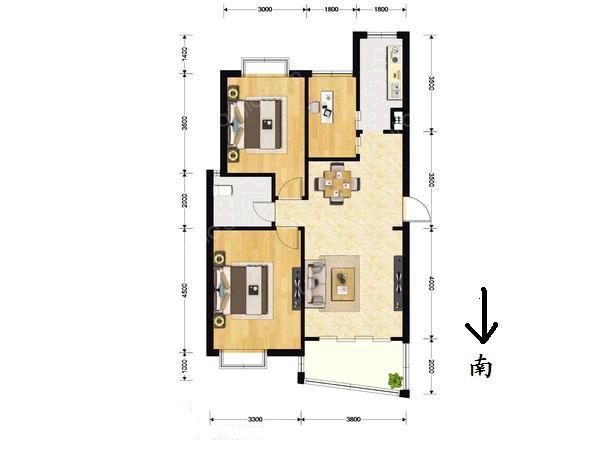 98㎡ 户型图华亭公寓周边四至范围东华大学附属实验学校上海市三新