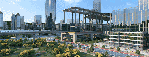 刚刚北站宝龙城正式奠基珠海迎来首个tod综合体