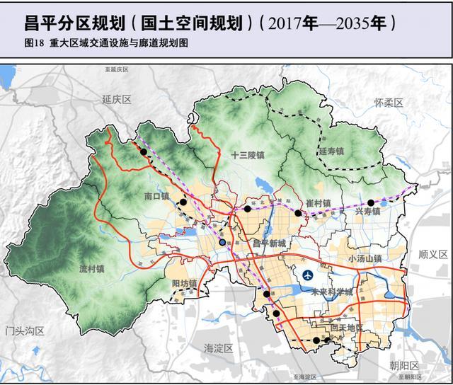 昌平地铁规划2030图片