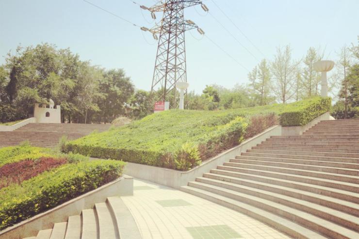 住在公园旁享受惬意慢生活