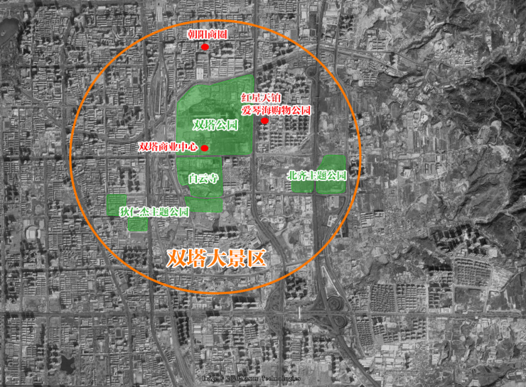 双塔景区最新规划公示图片