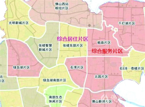 佛山张槎地图全图图片