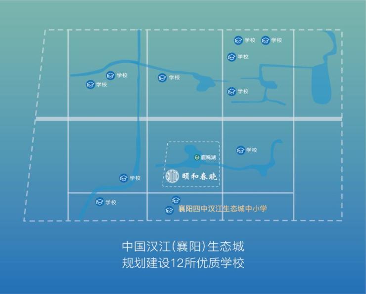 築夢未來襄陽四中漢江生態城中小學正式簽約