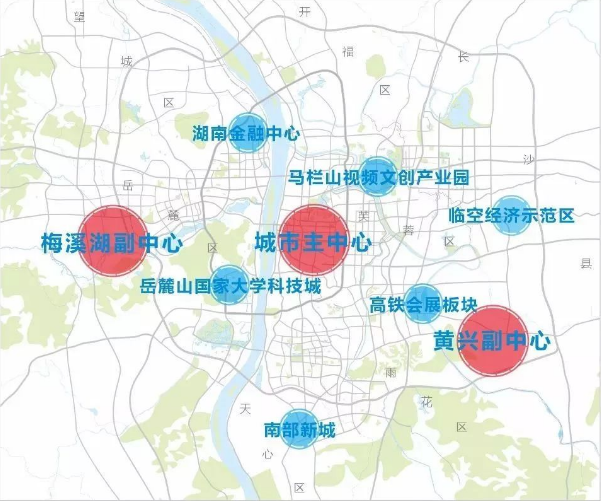 长沙向东高铁会展新城为城市的国际窗口