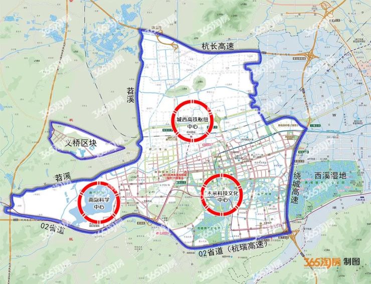 未来科技城,杭州新城市格局下第三中心!