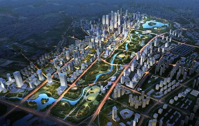 丨巫家坝核心区建设效果图