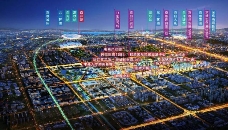 白沟新城的未来规划图图片
