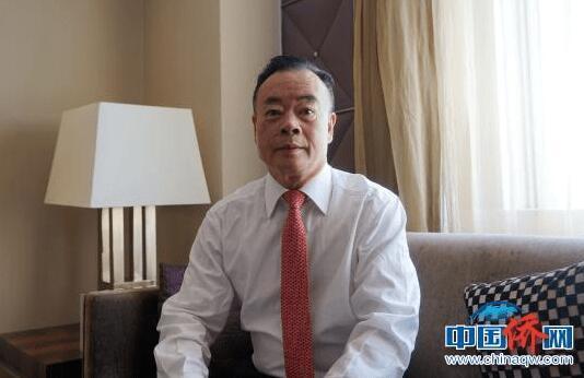 侨鑫集团董事长,澳中友好交流协会会长周泽荣 付强 摄中国侨网5月15日