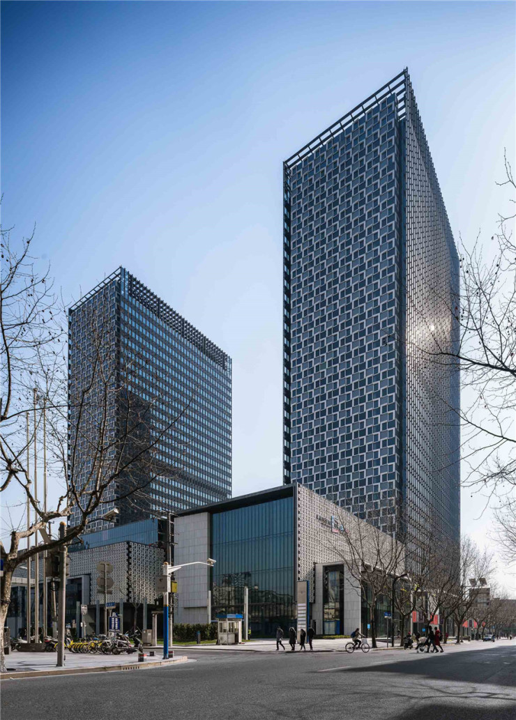 aedas设计上海星荟中心连接新与旧的花纹样式