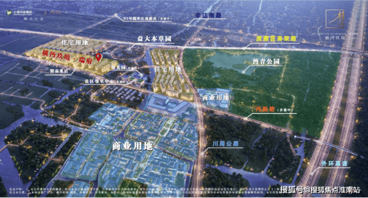 示意图笔者还是重点再聊聊横沔板块的"约60万方城市更新规划"吧!