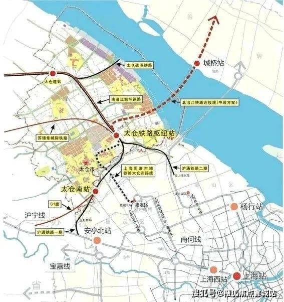 苏州s2号线地铁,昆山s1地铁支线上海市域铁路嘉闵线延伸线沪苏通铁路