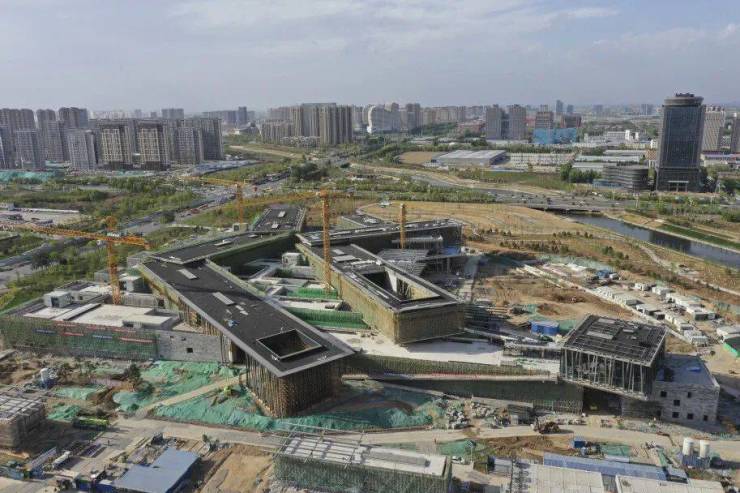 中国古动物馆紧张施工 预计2023年下半年全部完工