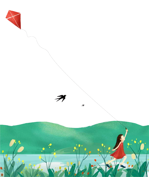 春风吹纸鸢飞快来开启你的春日元气之旅吧