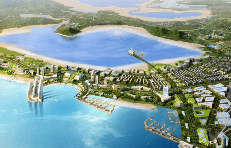 海南自贸港重点园区之一黎安港怡海湾