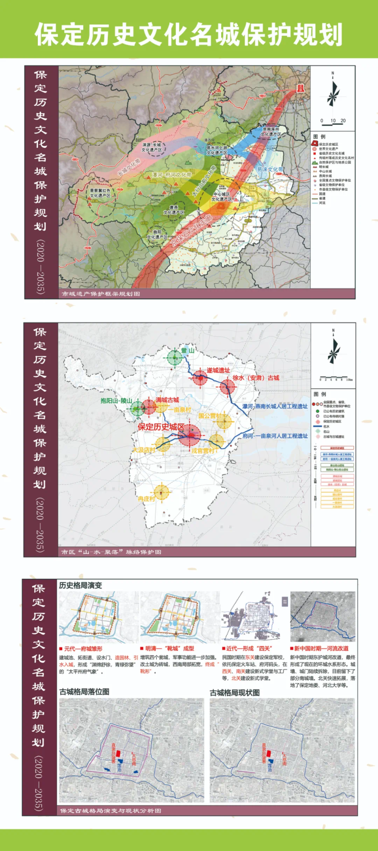 保定市总体城市设计20202035草案公布