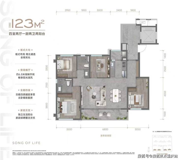 成都保利天府和颂售楼处官方热线日最新价格_户型全面解析_周边配套详情(图5)