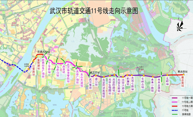 关山大道地铁规划图片