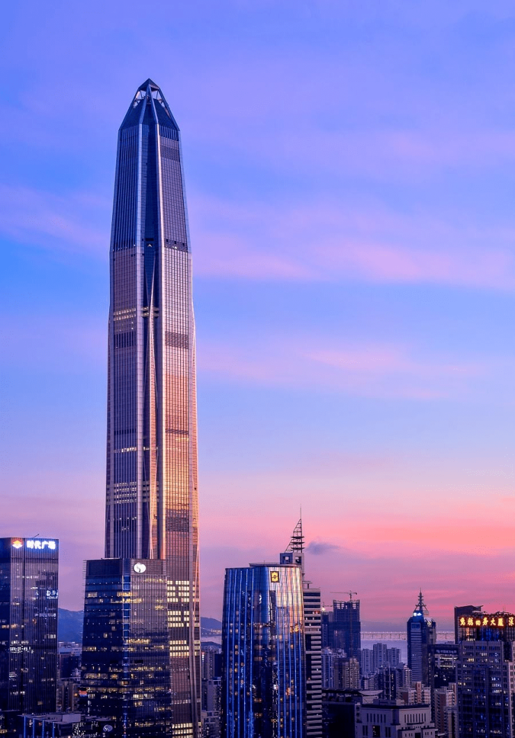深圳平安金融中心目前是深圳最高的建筑,同是也是中国第二高以及世界