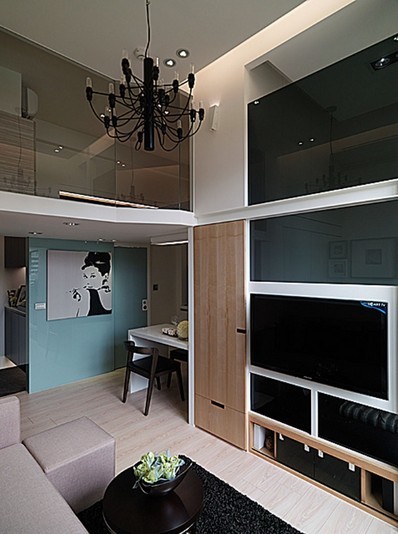 37平米精致挑高小户型设计