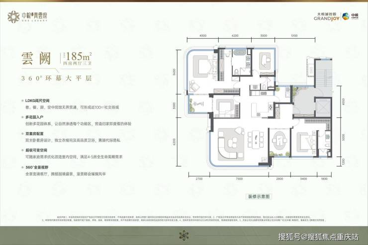 成都中粮青雲府营销中心官方电话在售户型拆解地段价值分析周末专属折扣(图4)