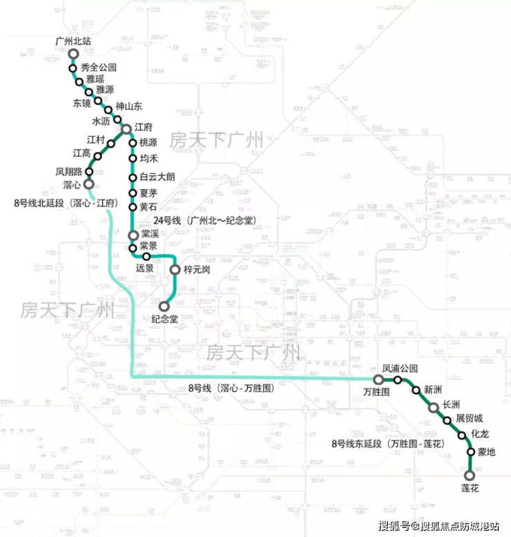 双地铁:地铁9号线(已开通)花都汽车城站约800米,地铁24号线(规划中,从