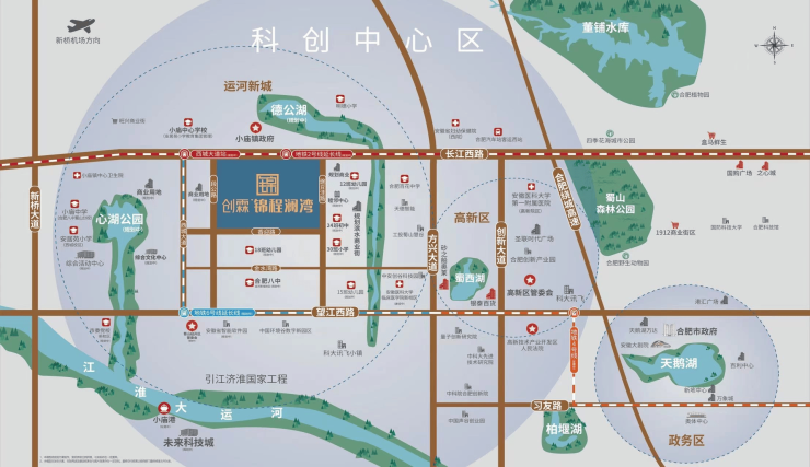 合肥创霖锦程澜湾最新动态揭秘!官方开发商电话、最新购房政策及在售户型面积(图2)