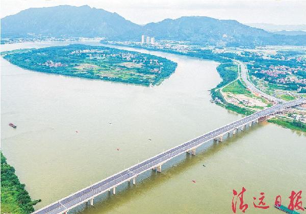 清远北江这些桥:历新城崛起 助城市东扩
