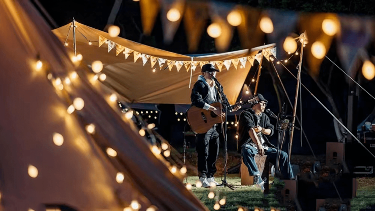 鸿嘉星空营地露营电影乐队这才是初夏该有的样子