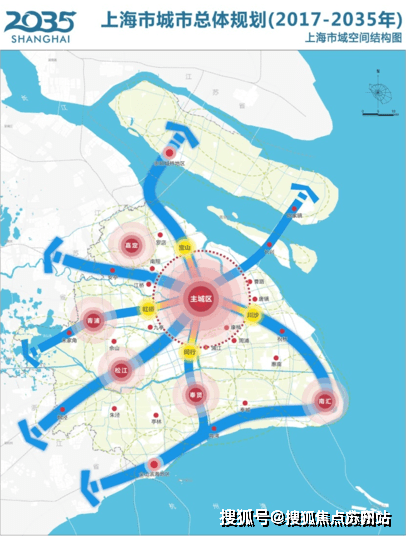 根据"上海2035总体规划",川沙部分区域纳入主城范围,共同承载上海作为