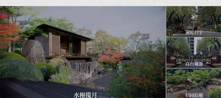 西安(中国铁建轨交秦风雅欧博体育入口颂)楼盘建面约108143㎡三环外物业公司园林绿化(图6)