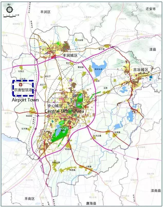 唐山丰润区最新规划图图片