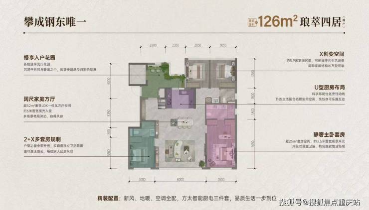 成都龙湖锦江峯萃营销中心咨询热线在售房源面积内部优惠价格9月最新消息(图6)