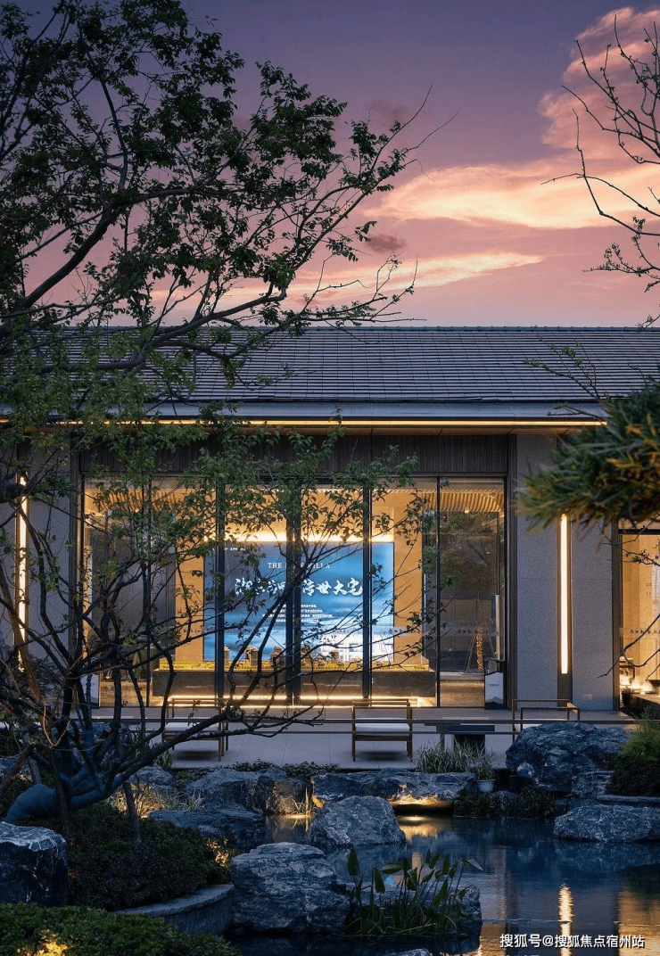 嘉兴首个宋风园林这款均价12w的洋房豪宅实景扑面而来新希望锦粼鸣庐