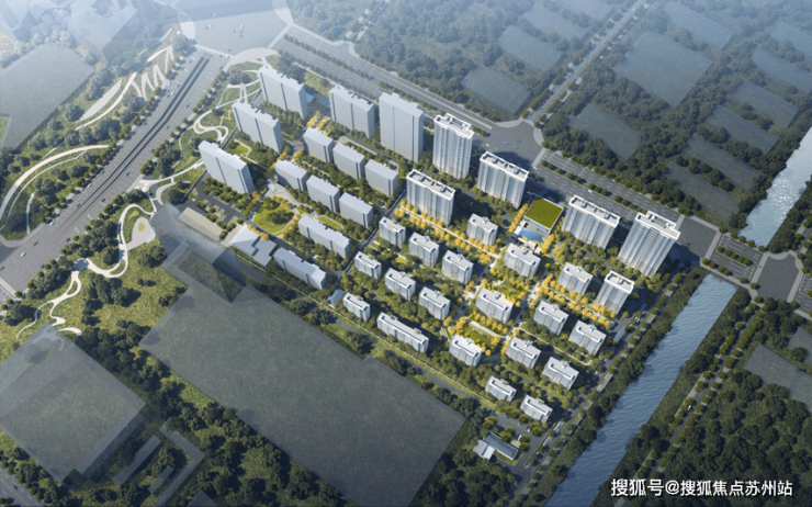 吴中区：潜力无限的新城楼盘风光