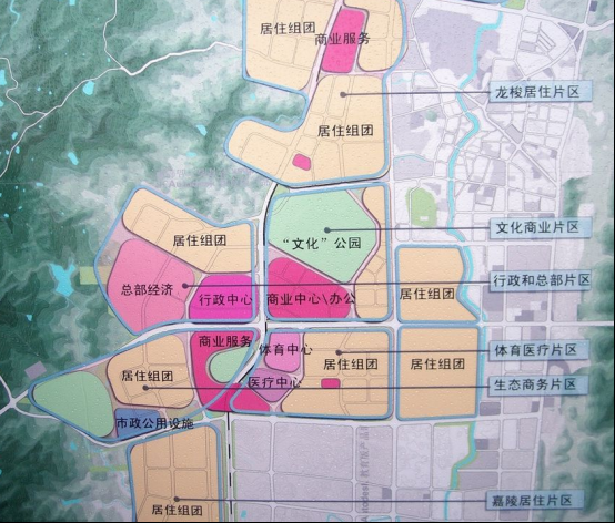 重庆璧山绿岛新区规划图片