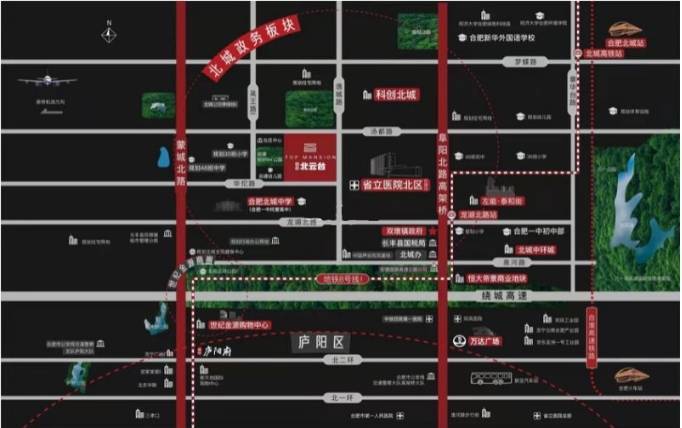 北城信达北云台新房周边配套-优惠(图1)