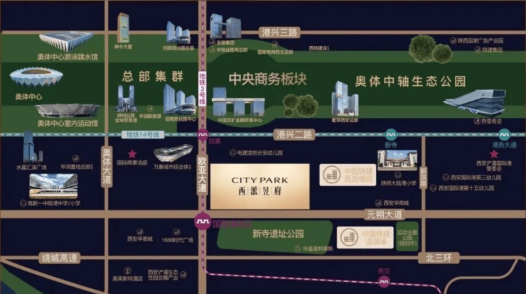 中国铁建西派昱府【营销中心】▁是现房吗▁规划22栋高层小高+洋房▁一楼附赠庭院▁配约1900㎡全维会所(图3)