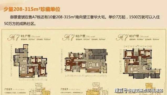 户型品鉴而全新加推的a区,位置更优且一线临江,与d区,渔人码头连片