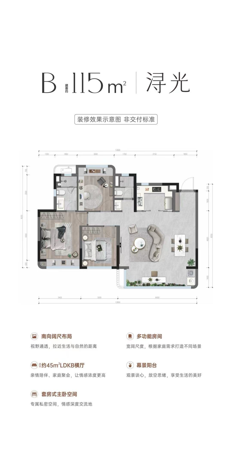 戶型 戶型圖 平面圖 740_1480 豎版 豎屏