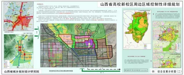 榆次大学城学校分布图图片