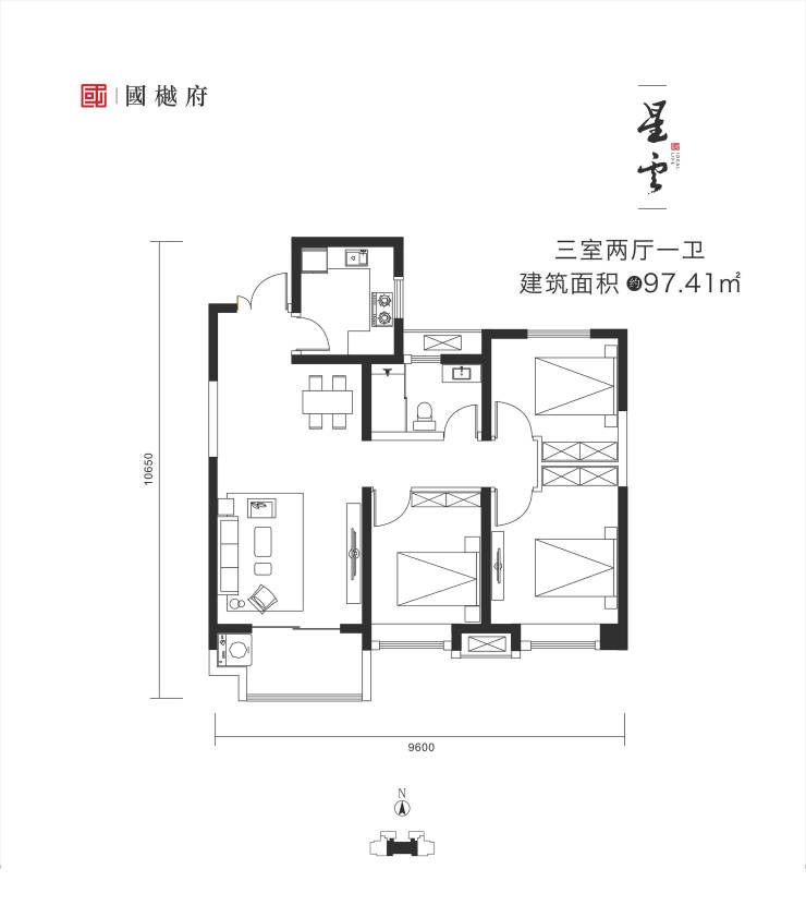 宿州九颂洲樾户型图片