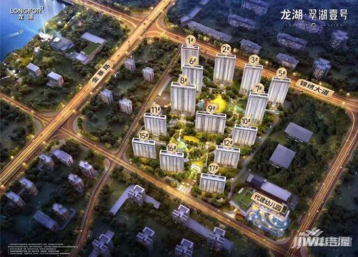 合肥经开区翡翠湖板块龙湖翠湖壹号升值空间-合肥搜狐焦点
