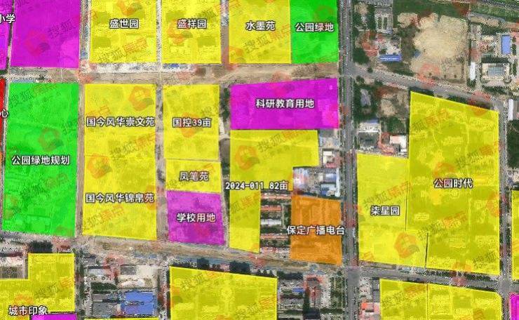 公示丨保定主城区2宗居住用地成功出让 拓景、国控拿地