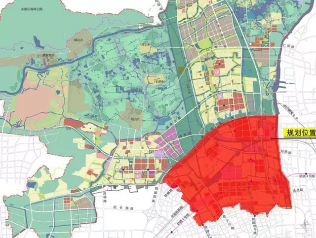 杭州市北部新城控制性详细规划公示
