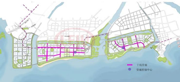 圖塔崗圍片道路橫斷面規劃圖從一紙規劃蝶變為汕頭的城市名片隨著近