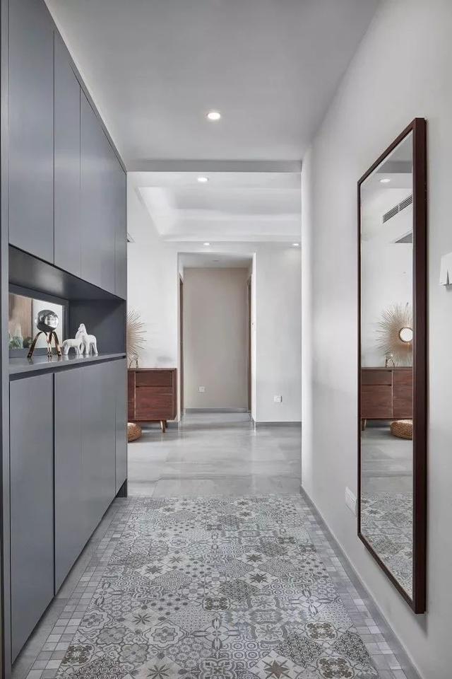 玄关铺地砖方案8090后年轻人会喜欢