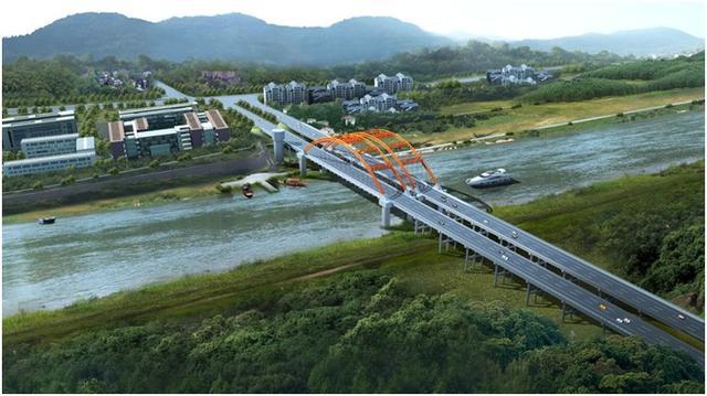 主干道rd2;西跨210国道接环凤产业大道北上与神剑园相通,使北外新城