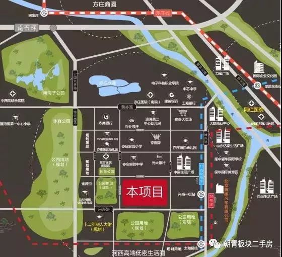 万亩滨河公园和53万㎡生态绿色森林公园,市政府投资4亿打造凉水河滨河