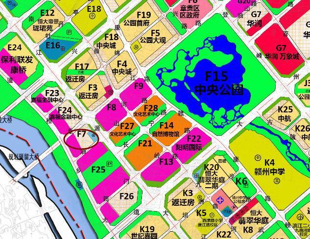 赣州2018年新楼盘分布图 这些地方将是你未来的家